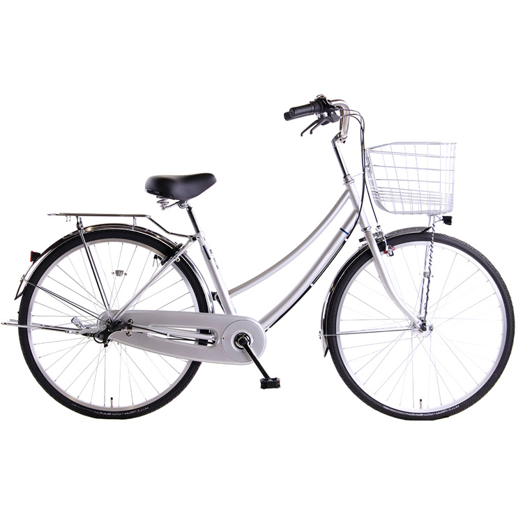 イオンバイク 自転車 26インチ（シティサイクル）（色：ホワイト系