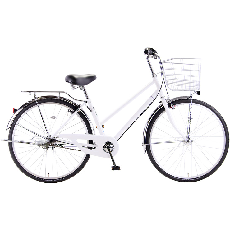 イオンバイク（シティサイクル）（色：シルバー系）｜自転車車体