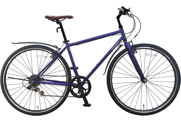 クロスバイク（色：パープル系）｜自転車車体｜自転車｜車