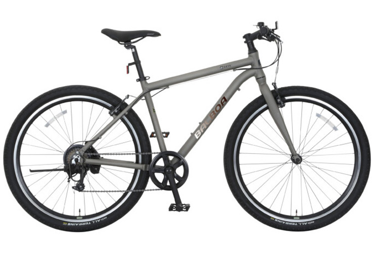 クロスバイク 700C  丸石サイクル　バルボア 700×32C型 クロスバイクバルボアスィンコ BALBOA ハーフマットブラック