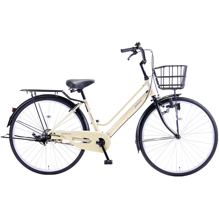 【731】一般車 ママチャリ HONEYS クリーム×オレンジ系 27インチ 731】一般車 ママチャリ HONEYS クリーム×オレンジ系 27インチ