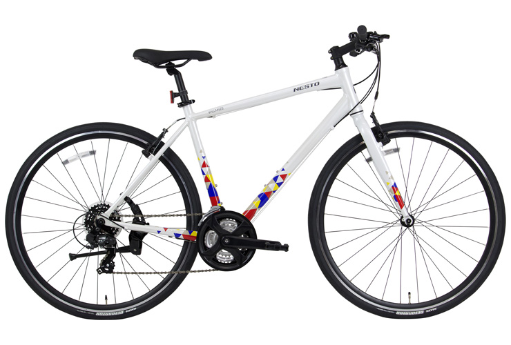 【海外配送可】【送料無料】 クロスバイク（色：パープル系）｜自転車車体｜自転車｜車 自転車本体