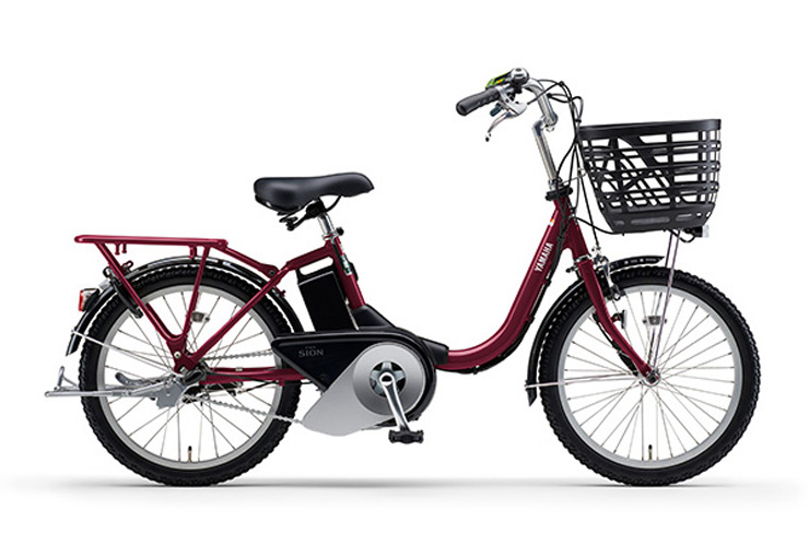 YAMAHA 電動アシスト自転車（色：レッド系）｜自転車車体