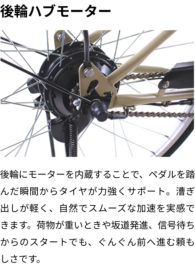 イオン イオンバイクWeb限定モデル チェリッシュe 5.8Ah 変速なし 26型