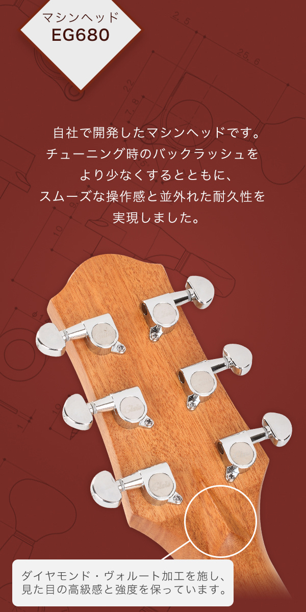 初心者セット8点】ELVISエルビス Master 1 アコースティック