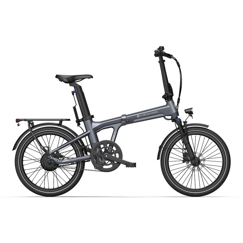 ADO Air 20 Pro 電動アシスト自転車　グレー ADO 組立整備済み パンクしない ADO AIR 20 PRO 2026 自動2段変速 2段