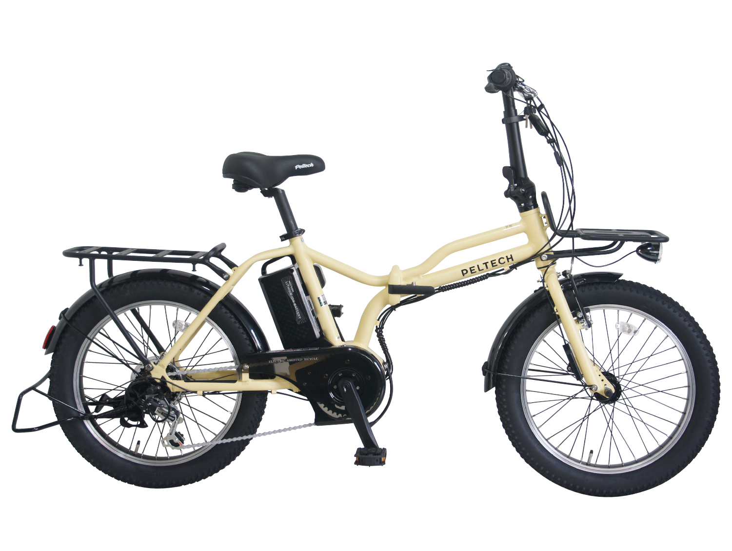 PELTECH ペルテック 20型 6段変速付折り畳み電動アシスト自転車