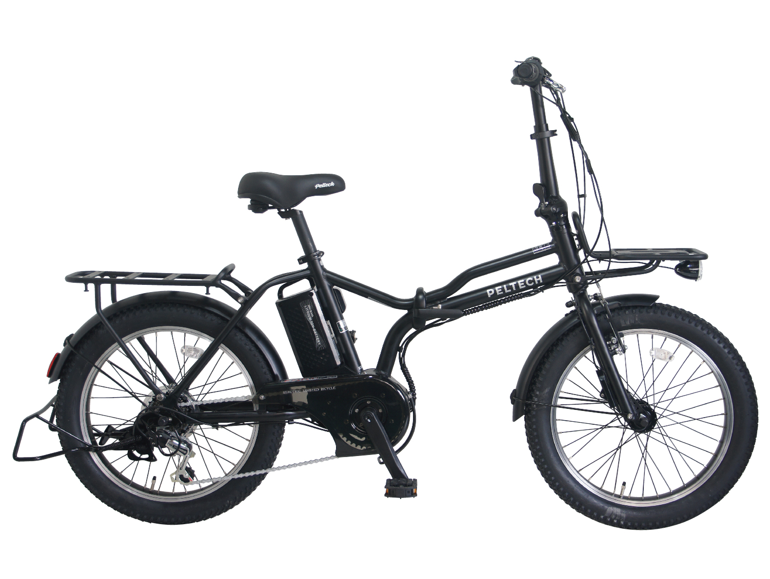 PELTECH ペルテック 20型 6段変速付折り畳み電動アシスト自転車