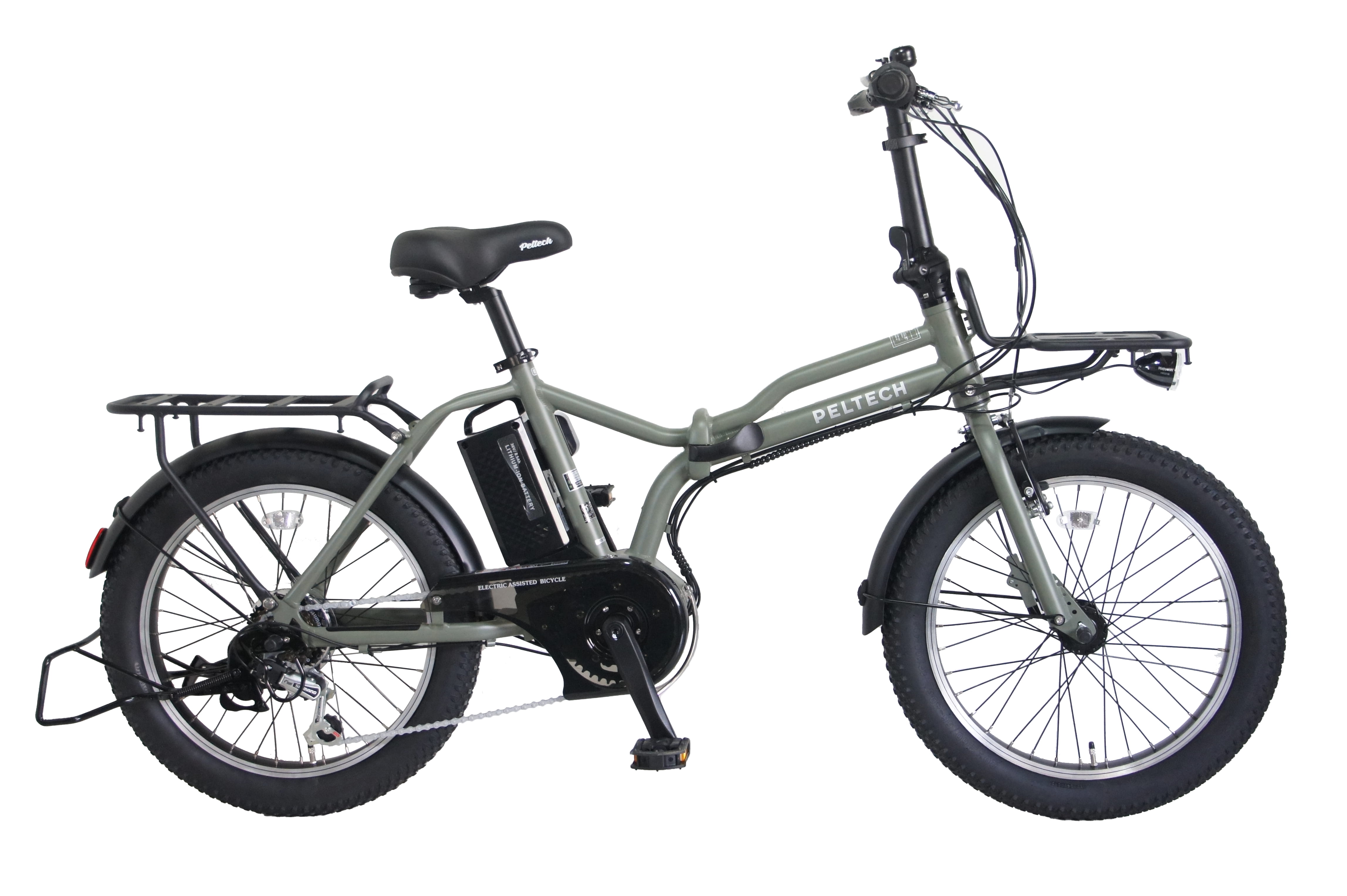 PELTECH ペルテック 20型 6段変速付折り畳み電動アシスト自転車