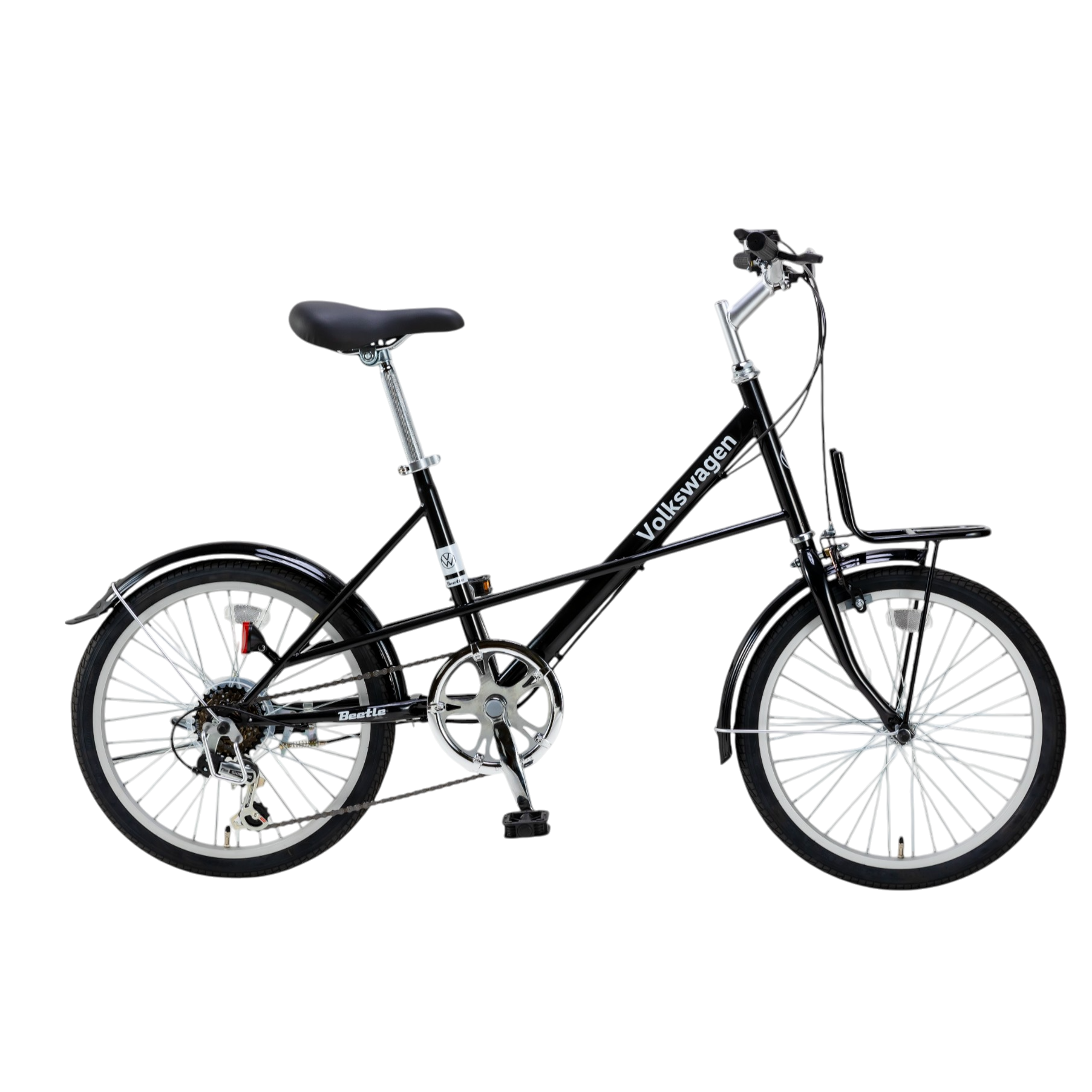 3288　VW フォルクスワーゲン　折りたたみ自転車　20インチ　ネイビー Volkswagen(フォルクスワーゲン) 折りたたみ自転車