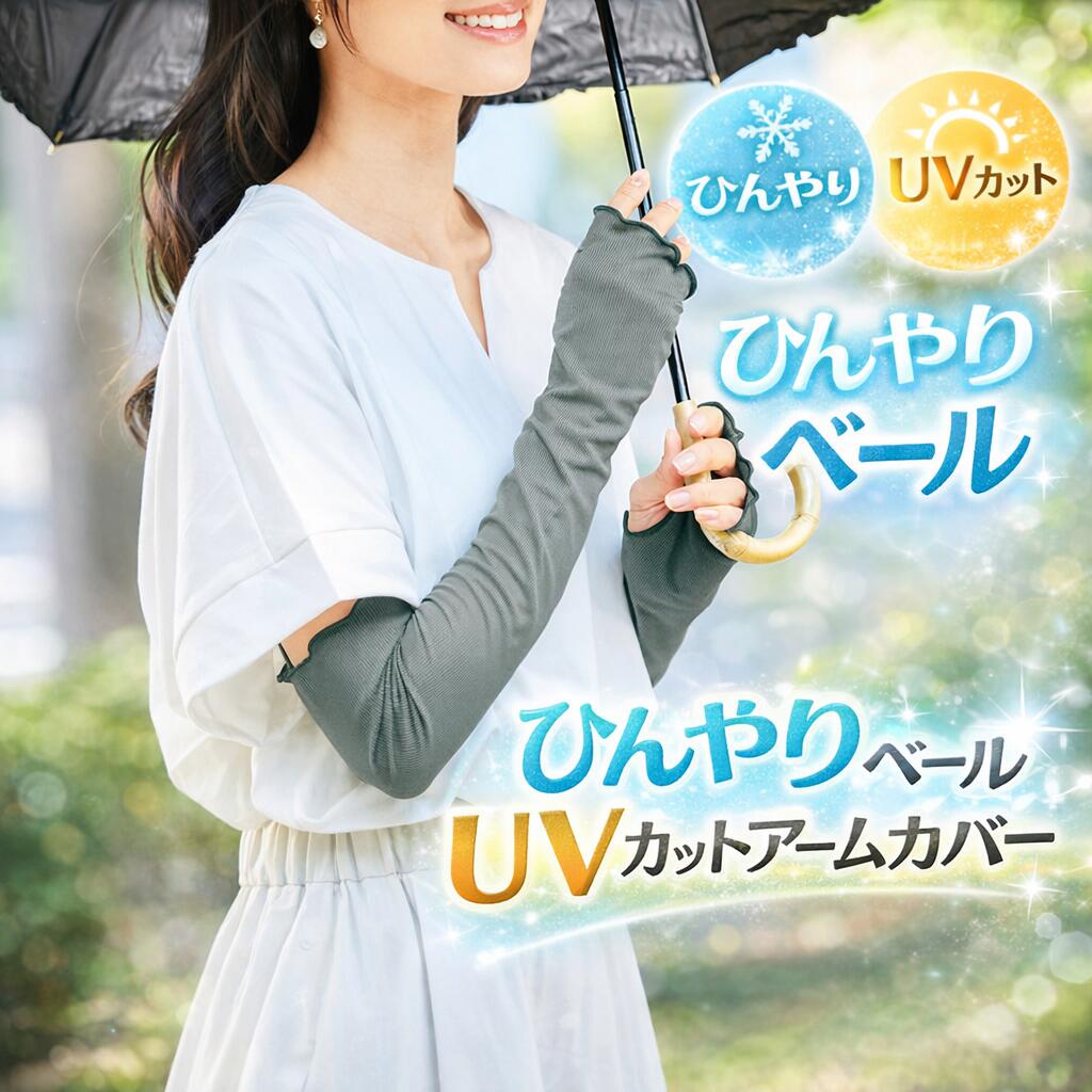 アームカバー 冷感 uv uvカット レディース 夏 ゴルフウエア 紫外線