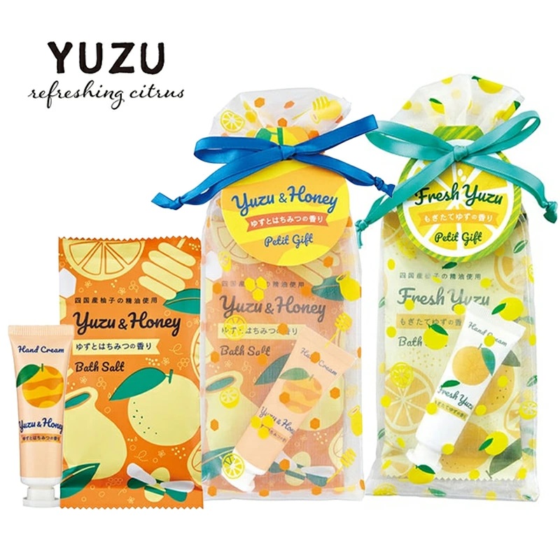 ハンドクリーム ギフト セット プレゼント ゆず はちみつ もぎたて