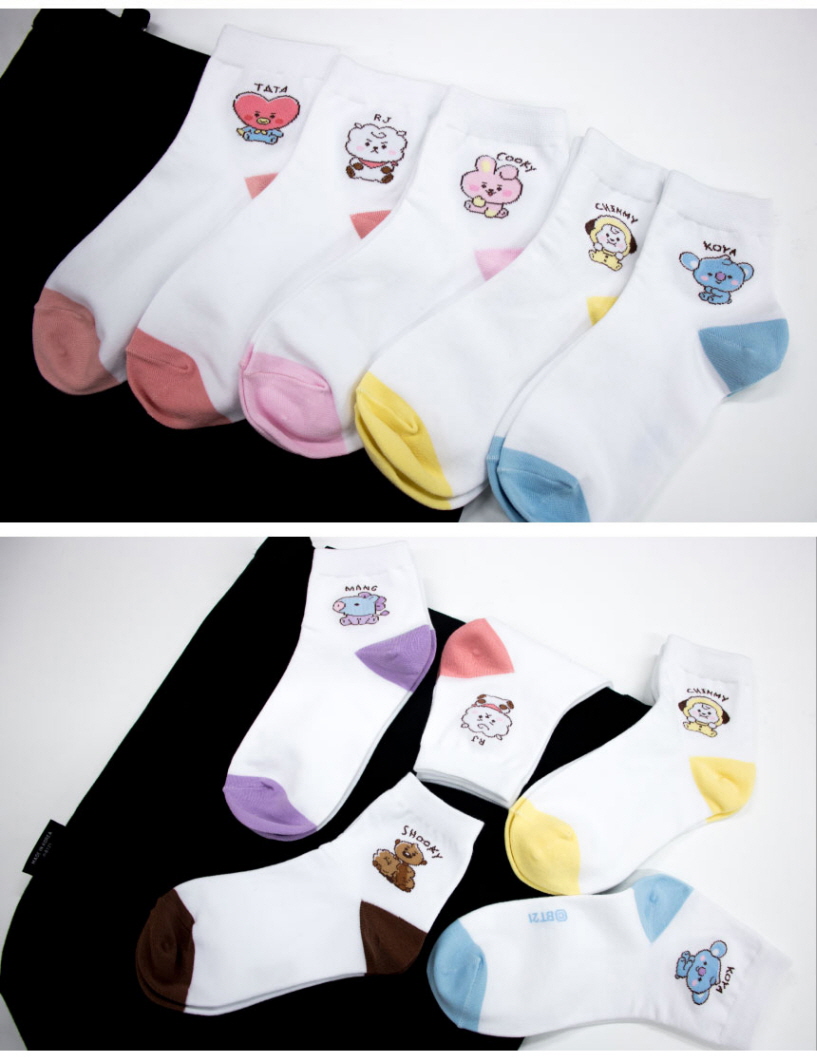 BT21 BT21 Baby Sketch Socks【送料無料】 公式 グッズ 防弾少年団