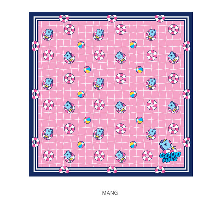 BT21 HANDKERCHIEF【全国送料無料】ハンカチ タオル ハンド