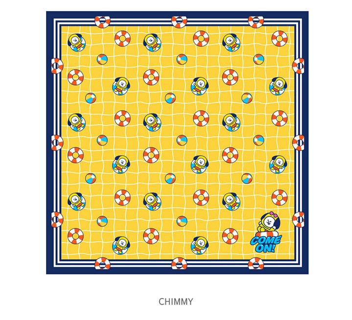 BTS ハンドタオル確認用 BT21 HANDKERCHIEF【全国送料無料】ハンカチ タオル ハンド