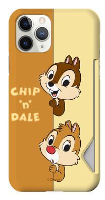 【Matt】DISNEY Hello Chip&Dale Matt Card Slimfit Case【DM送料無料】チップとデール iPhone ディズニーモバイル  Disney｜aesoon｜02