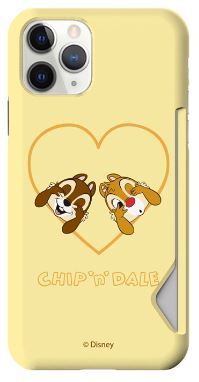 【Matt】DISNEY Hello Chip&Dale Matt Card Slimfit Case【DM送料無料】チップとデール iPhone ディズニーモバイル  Disney｜aesoon｜05