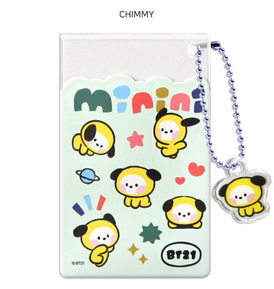 BT21 Clear Card Pocket minini【送料無料】クリアカードポケットミニニ カ...