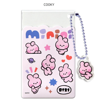 BT21 Clear Card Pocket minini【送料無料】クリアカードポケットミニニ カ...