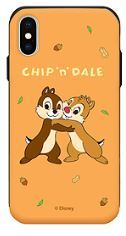 DISNEY Hello Chip&Dale Cardslide Case 【送料無料】 ディズニー チップとデール カードスライドケース スマホケース 可愛い iPhone | Disney Mobile | 01