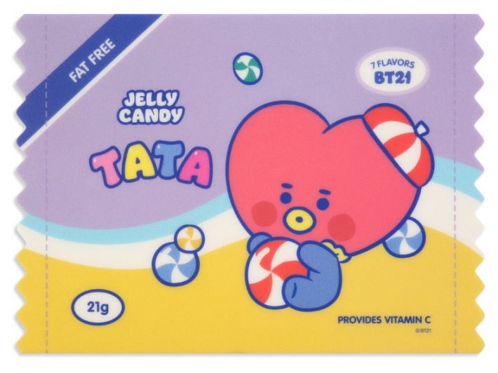 BT21 Mouse Pad Jelly Candy【送料無料】マウスパッドジェリーキャンディーマウスパッド 使いやすい 公式グッズ BT21グッズ 並行輸入正規品 JELLY CANDY｜aesoon｜02
