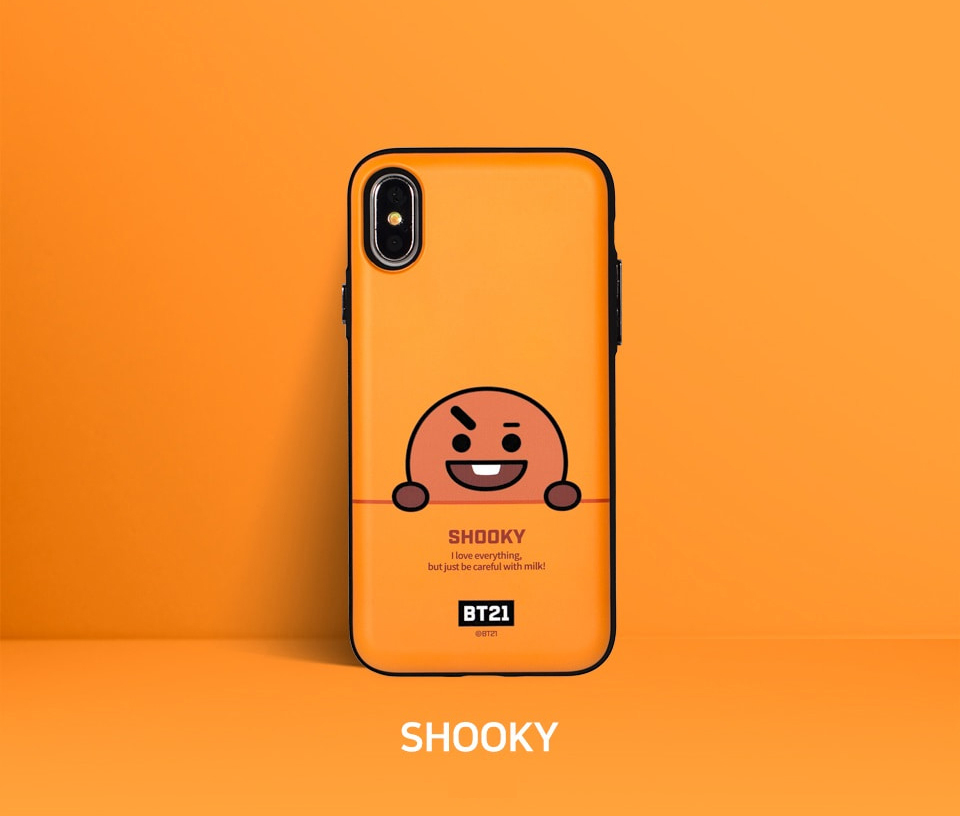 BT21 MULTI CARD SLIM BUMPER CASE 【当日発送＆送料無料】並行輸入正規品 iPhoneSE(第2世代) iPhone11 iPhone11Pro iPhone 8/7 iPhone12 | BT21 | 03