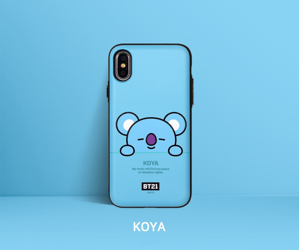 BT21 MULTI CARD SLIM BUMPER CASE 【当日発送＆送料無料】並行輸入正規品 iPhoneSE(第2世代) iPhone11 iPhone11Pro iPhone 8/7 iPhone12 | BT21 | 07