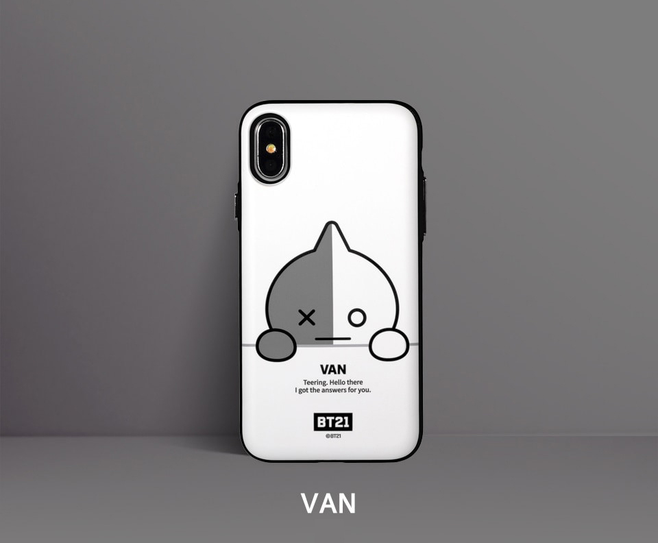 BT21 MULTI CARD SLIM BUMPER CASE 【当日発送＆送料無料】並行輸入正規品 iPhoneSE(第2世代) iPhone11 iPhone11Pro iPhone 8/7 iPhone12 | BT21 | 08