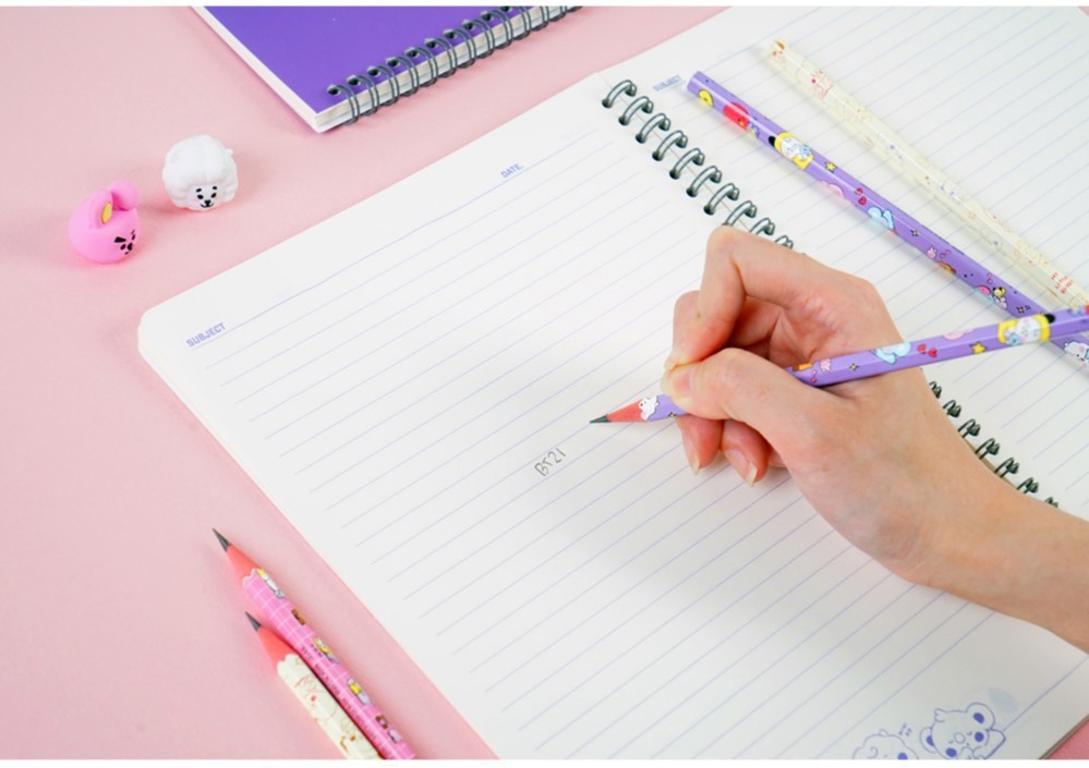BT21 6PCS Pencil Little Buddy【BT21公式グッズ】鉛筆 6本セット BTS