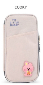 BT21 P-Pocket Little Buddy【送料無料】コンパクト ペンケース 筆箱 使いやすい 受験 かわいい 学生 学校 ペンポーチ 文房具 筆記用具 収納 |  | 03