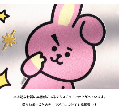 BT21 Wall Deco Sticker【BTS公式グッズ】 ウィンドウステッカー