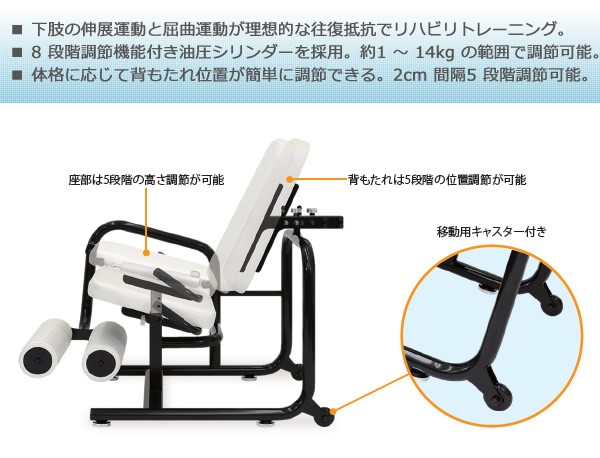 ポイント5倍) パワーリハビリＬＥＣ（TB-781） 高田ベッド リハビリ