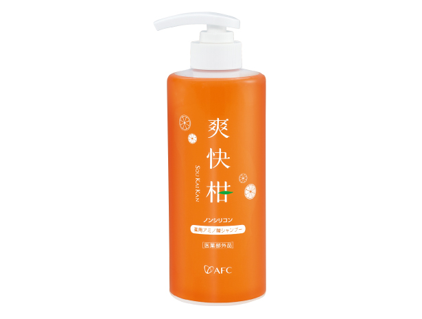 アミノ酸 シャンプー 爽快柑 ボトル 500mL 薬用 医薬部外品 ノンシリコン  ふけ かゆみ  爆買 超PayPay祭  AFC