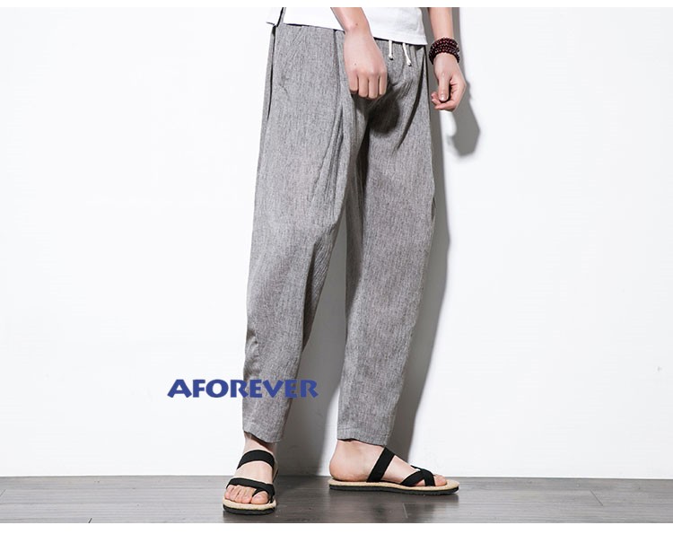 サルエルパンツ メンズ 麻パンツ リネンパンツ 薄手 ワイドパンツ チノパン ゆったり 夏 サマー ボトムス 涼しいズボン 限定セール Af Aforever 通販 Yahoo ショッピング