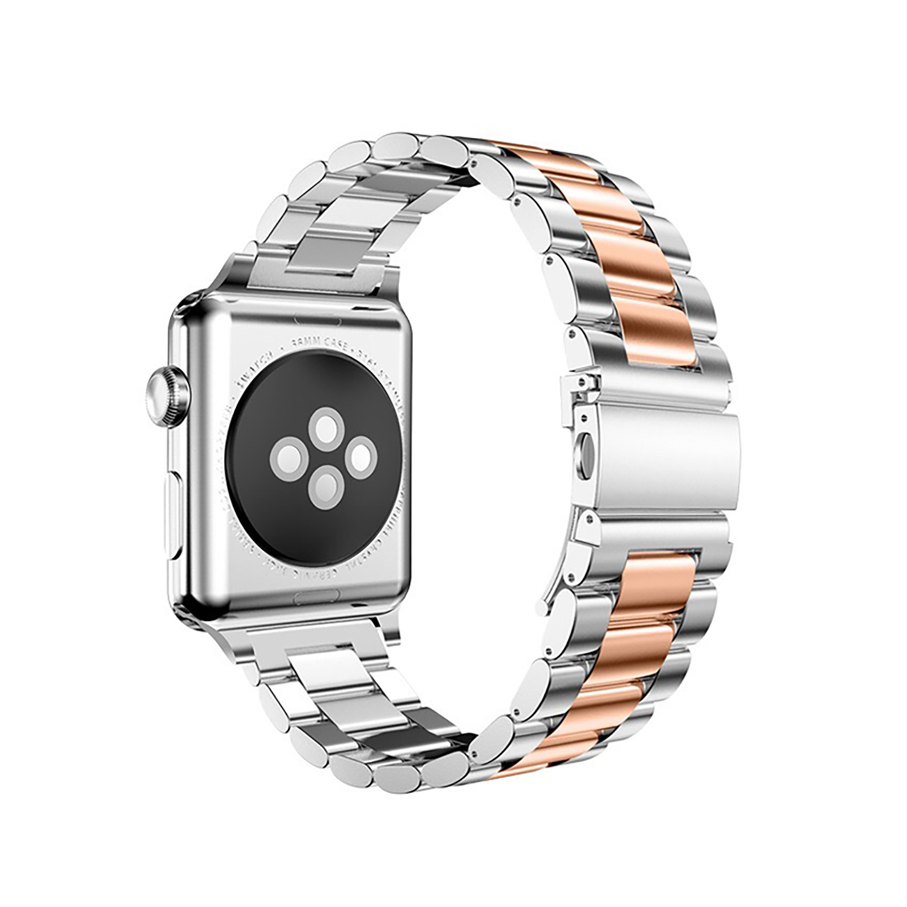 Apple Watch - 新品 アップルウォッチ本体 stainless 38mm Apple シルバー アップルウォッチ バンド ベルト ステンレス apple watch 女性
