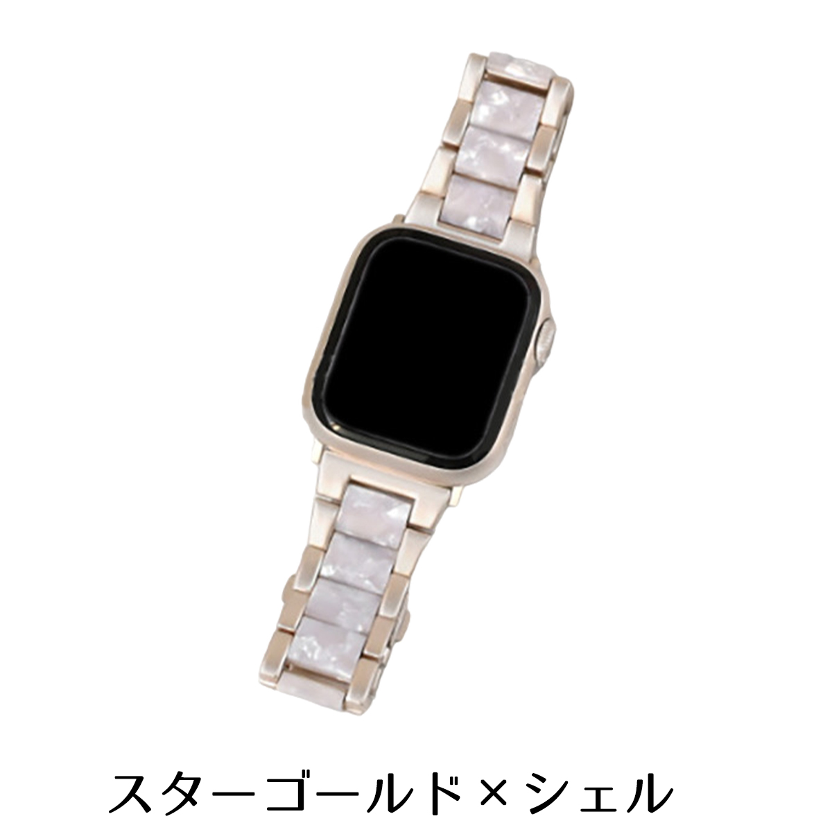 アップルウォッチ バンド ステンレス 軽量樹脂 apple watch スマートウォッチ ベルト applewatch べっこう　べっ甲 38 40 41 45 49mm appleウォッチ watchband12 |  | 07