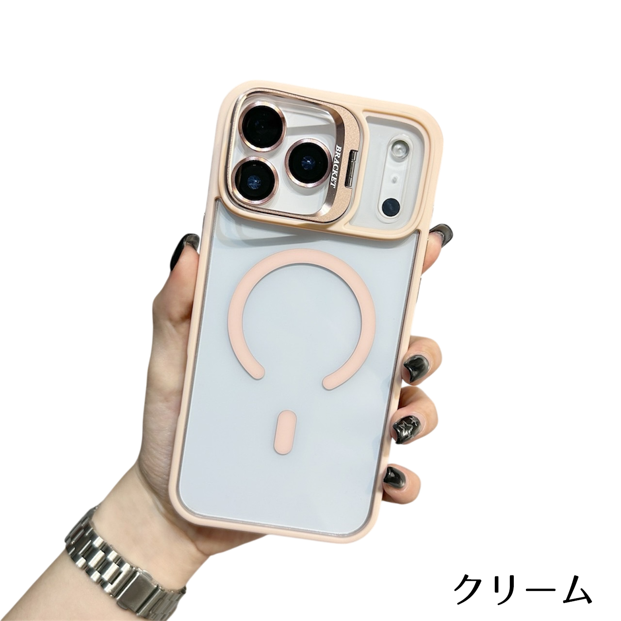 casetify iPhone17pro カメラスタンドケースMagsafe対応 iPhone 17 pro 17pro ケース カバー カメラ スタンド レンズ 保護 一