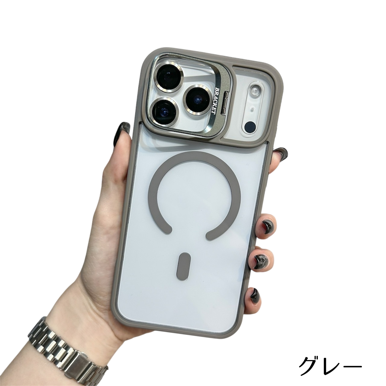 iPhone 17 iPhone17 ケース MagSafe対応 スタンド レンズフィルム