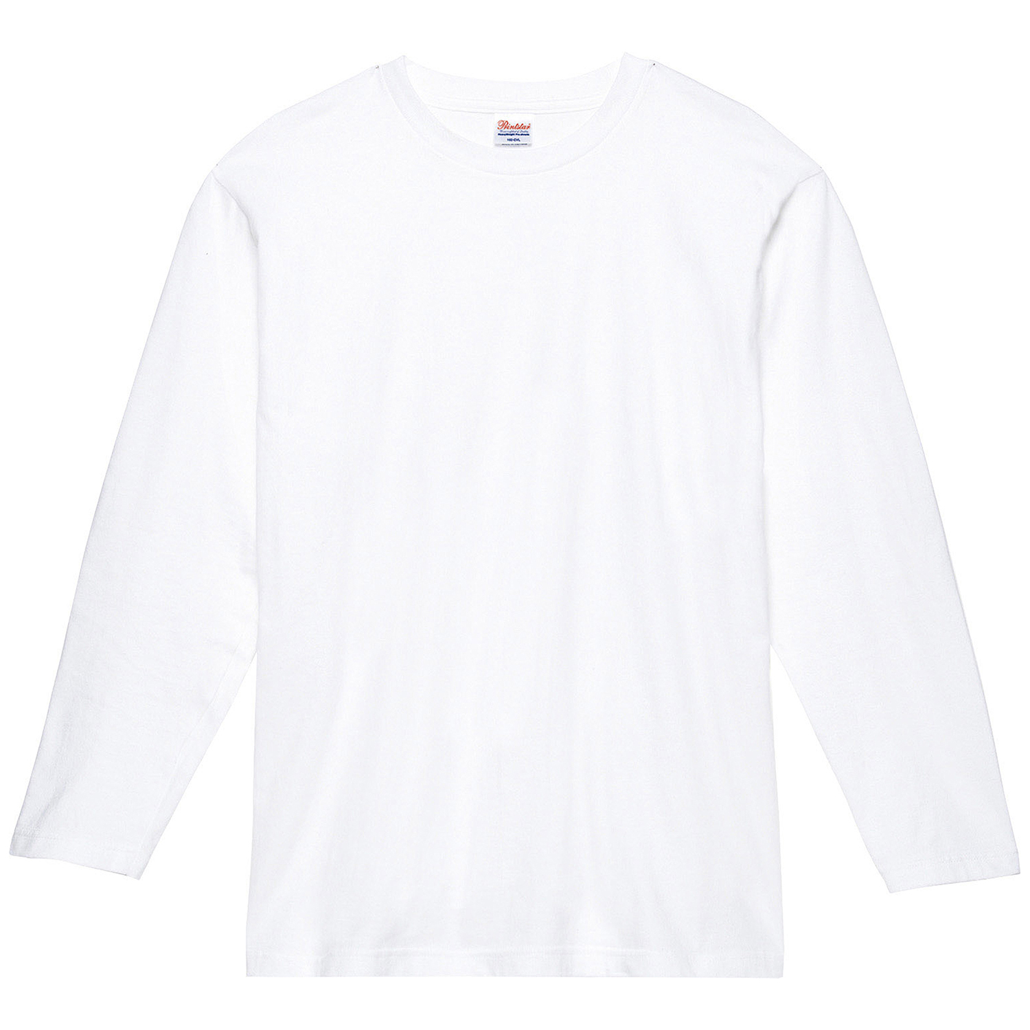 Printstar（プリントスター）：5.6オンス ヘビーウェイト長袖Tシャツ/ホワイト/メンズXS...