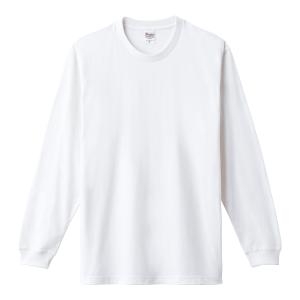 Printstar（プリントスター）：5.6オンス ヘビーウェイトLS-Tシャツ（+リブ）/ホワイト...
