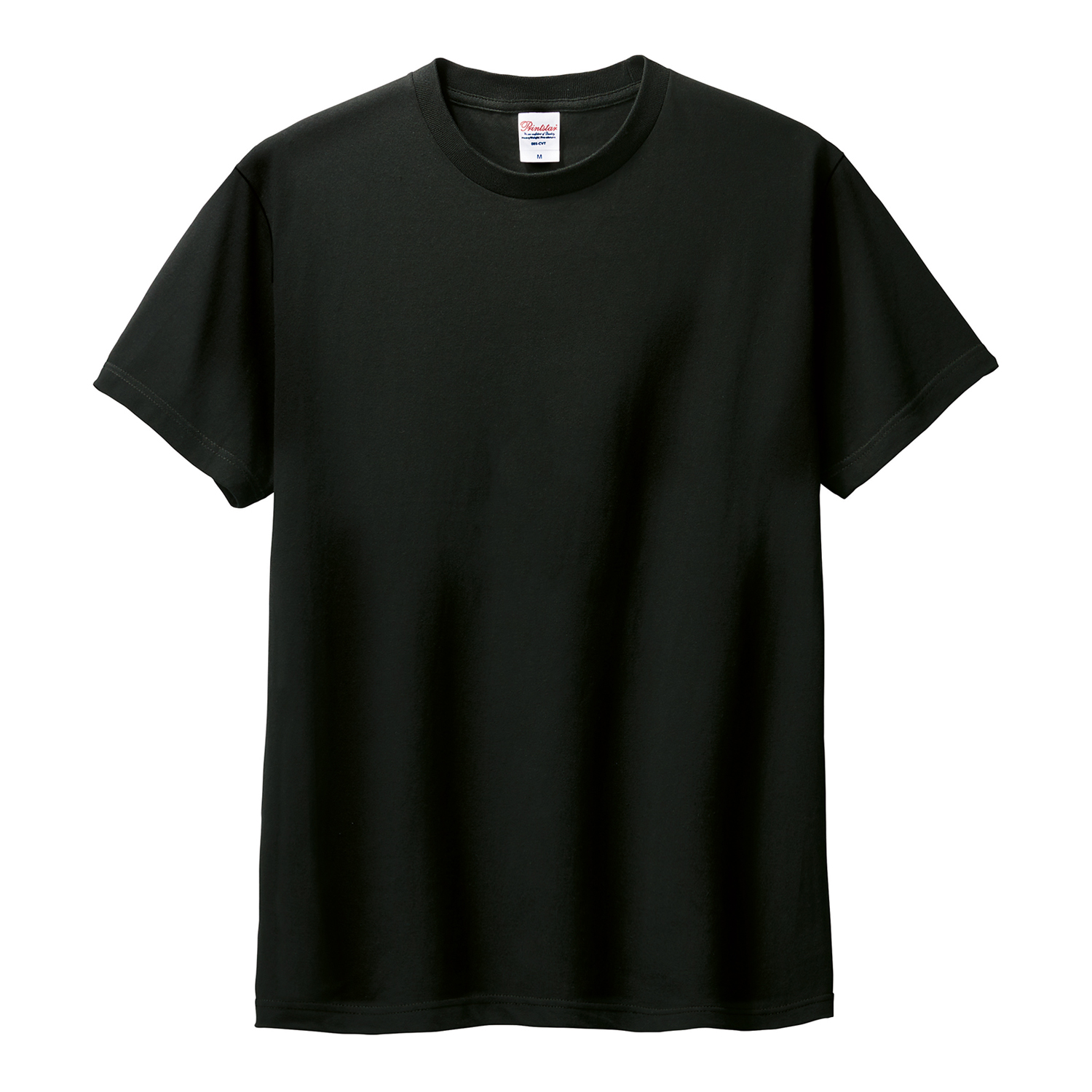 Printstar（プリントスター）：5.6オンス ヘビーウェイトTシャツ/ブラック/メンズXS〜XL/ファッション 無地 Tシャツ｜aftee｜02