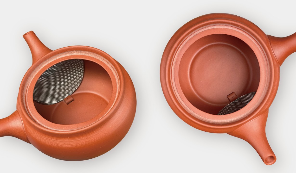 急須 常滑焼 おしゃれ 300ml 2人用 常滑急須 朱泥急須 福平 JINSUI