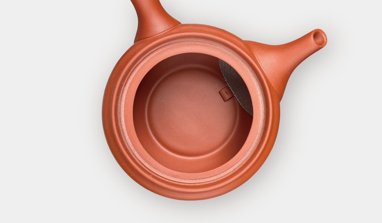 急須 常滑焼 おしゃれ 300ml 2人用 常滑急須 朱泥急須 福平 JINSUI