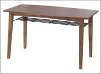 木製デスク レトロ 机 DESK 幅112cm アジアン書斎机 引出し ティンバー