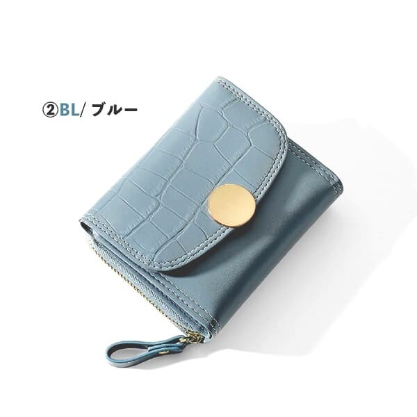 ★完売御礼★＼カードが16枚も収納可能／ クロコダイル柄 ミニ財布 ワニ柄 レディース財布 メンズ財布 母の日 父の日 プレゼント 日本のメーカー製 ネコポス |  | 02