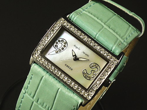 ≪完売御礼≫Angelo Jurietti cocco♪レディス時計♪輝くスワロフスキーがいっぱい！ |  | 02