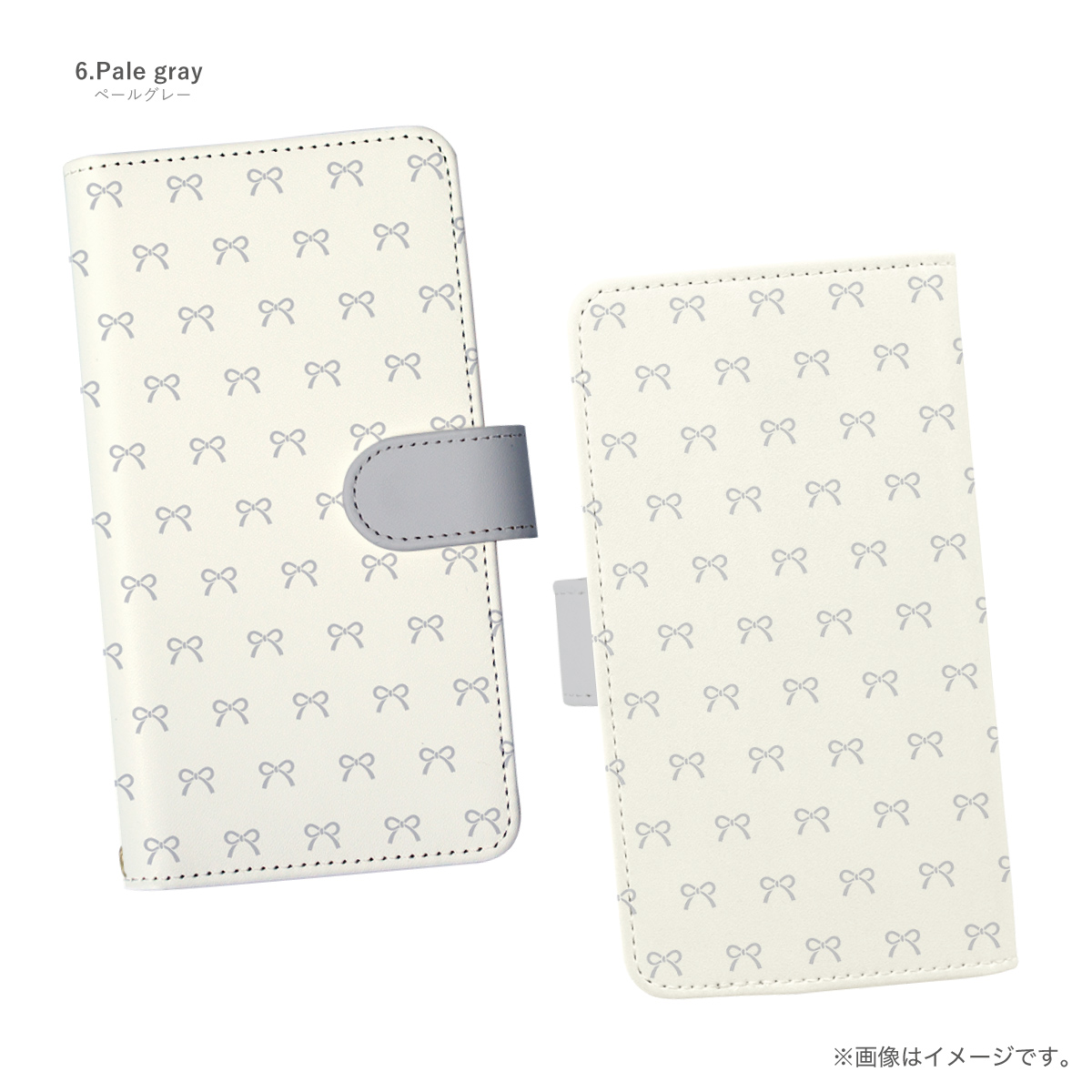 Galaxy A51 SC-54A SCG07 スマホケース 手帳型ケース リボン パステル