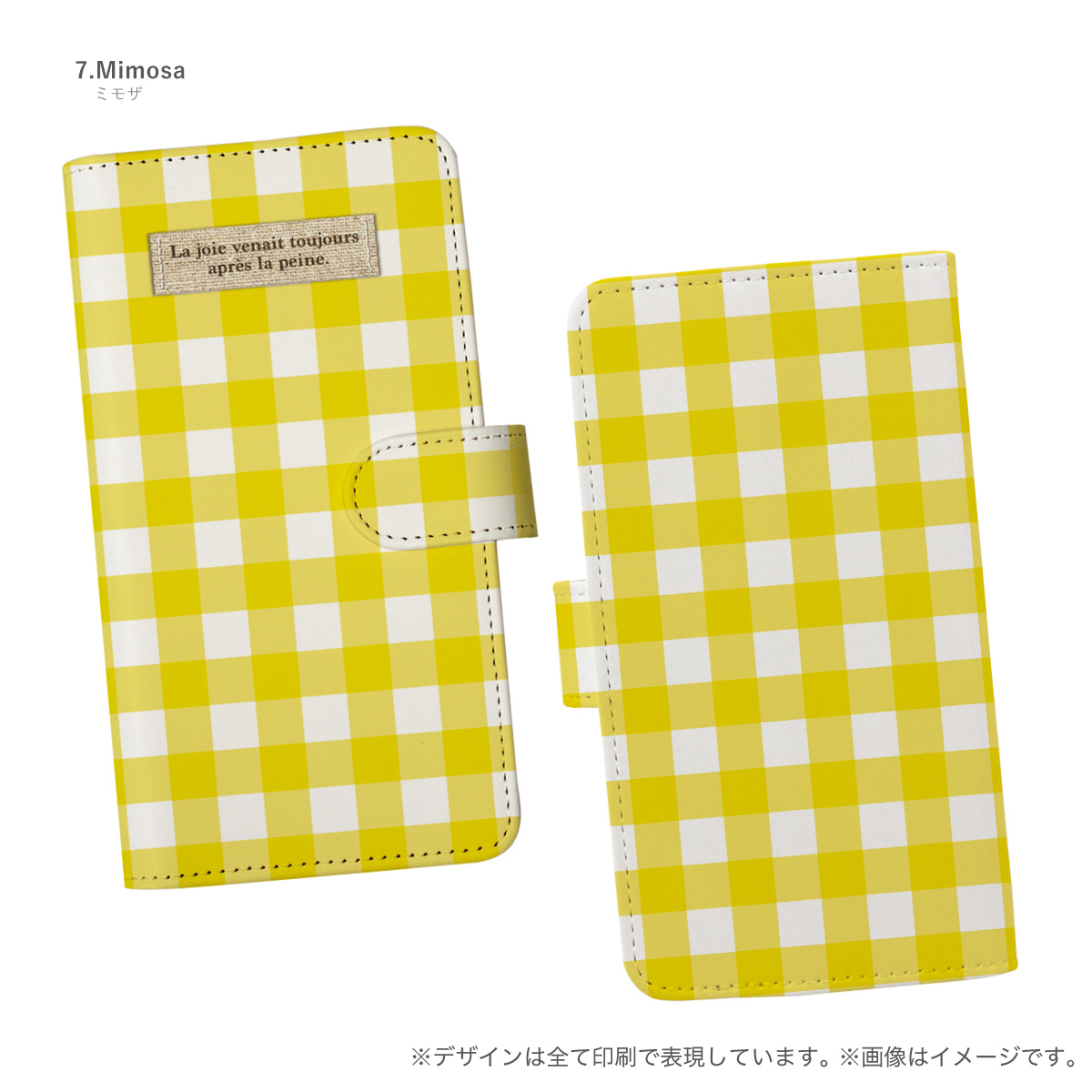 iPhone 14 スマホケース 手帳型ケース ギンガムチェック チェック｜agent-n｜08
