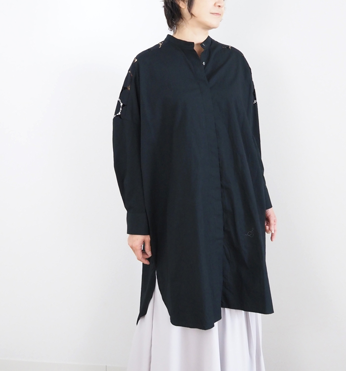 mizuiroind ミズイロインド mizuiro ind シャツワンピース