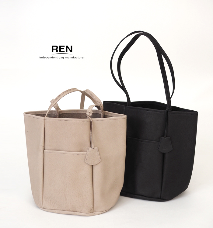 REN（レン） トートバッグ バケツ型 本革 HALLIE ハリー 1-30-20242